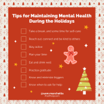 Strategies for maintaining mental health during holidays