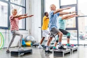 Physical fitness activities for seniors