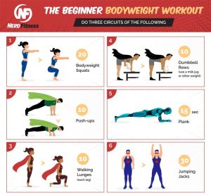 Best physical fitness exercises for beginners at home